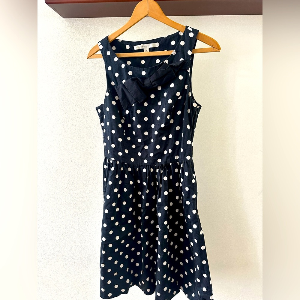 Lauren Conrad Polka Dot Cocktail Dress